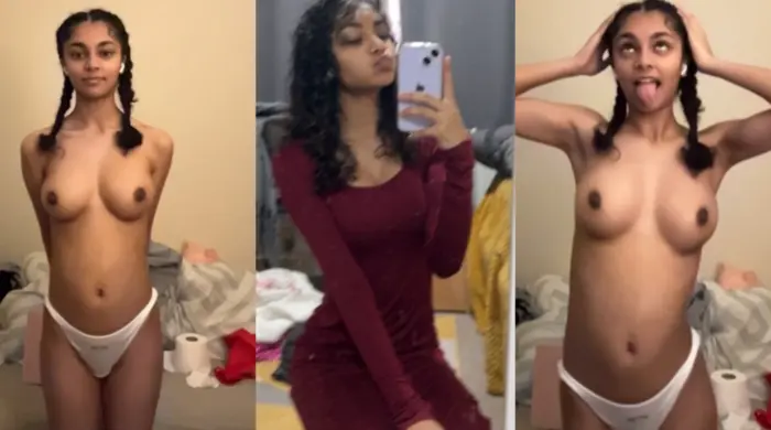Indian Teen College Girl Boobs Fingering Pussy